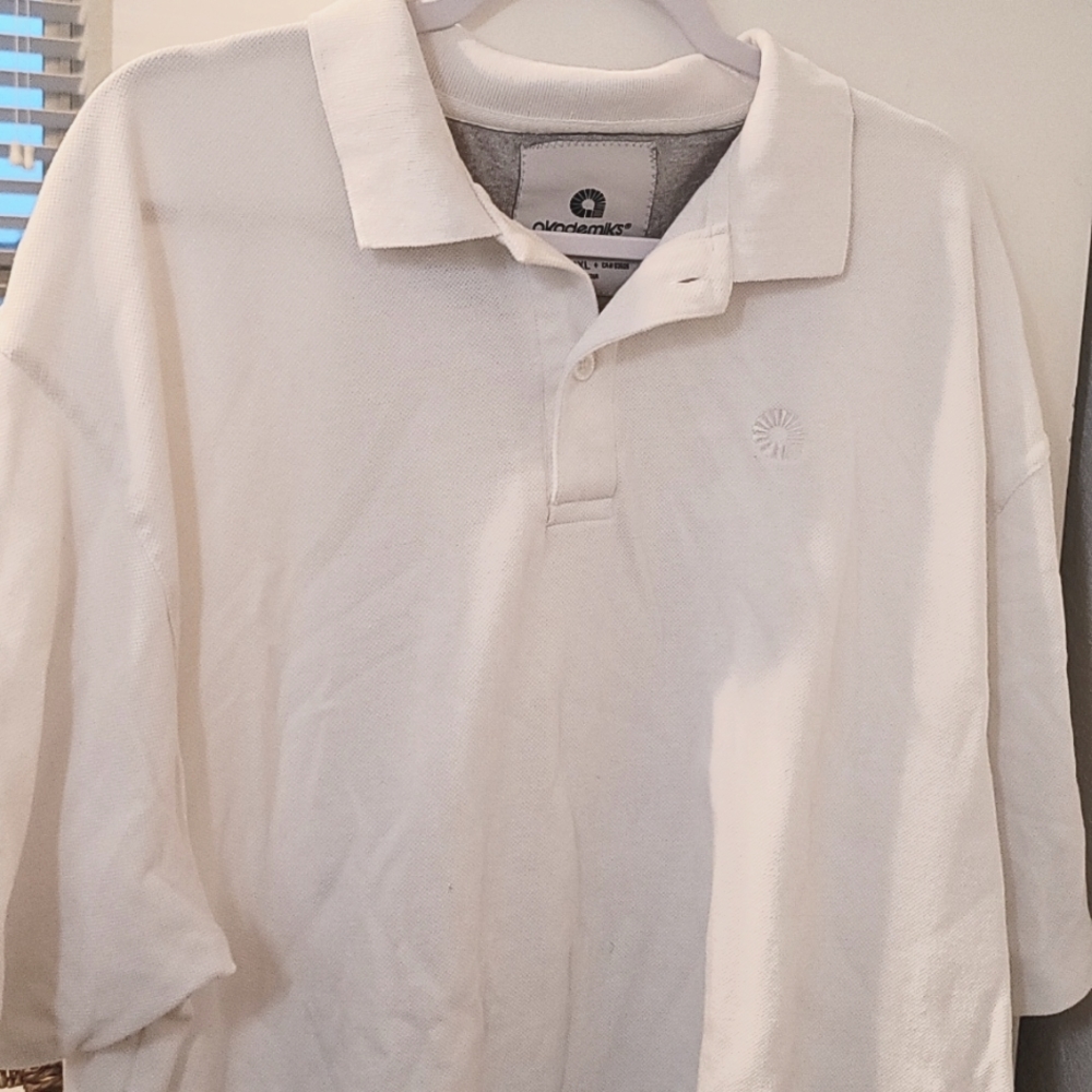Akademlks White Polo